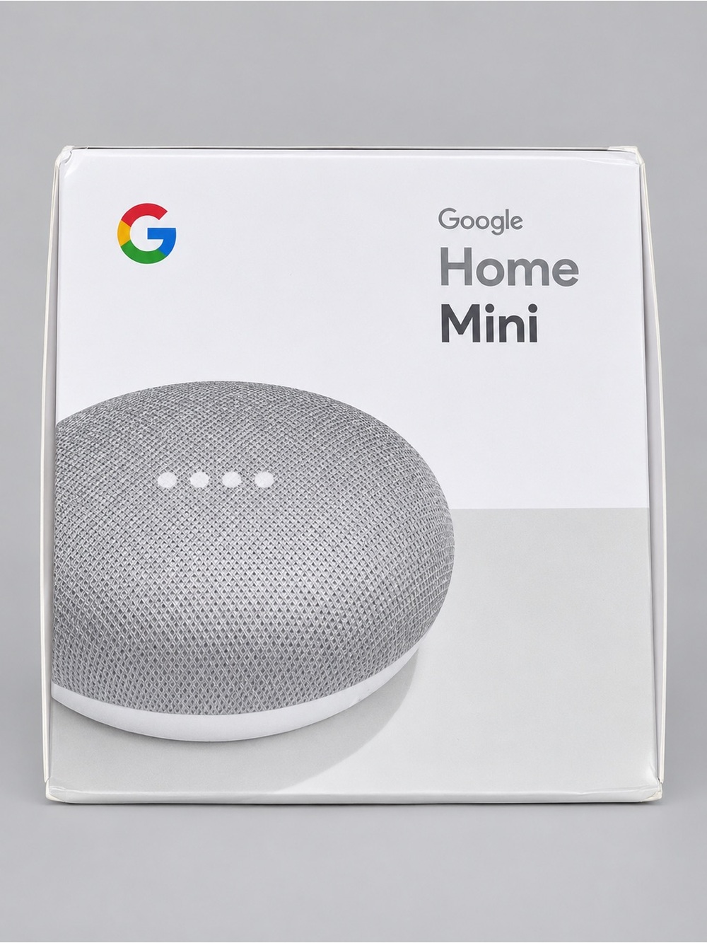 Google Home Mini (1st Generation) in Chalk.